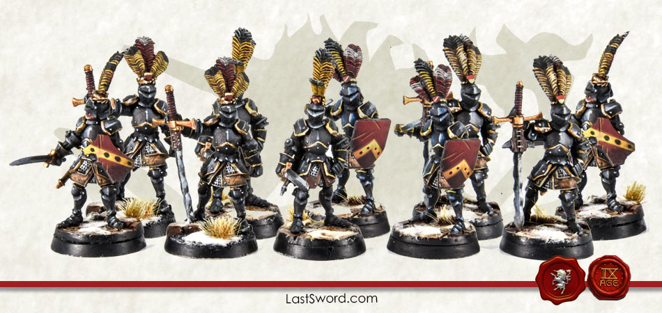 Reichguard foot knights Regiment (15) (Pre order)