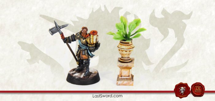 Vessels and Stone Bases (4) (Pre order) - Image 2